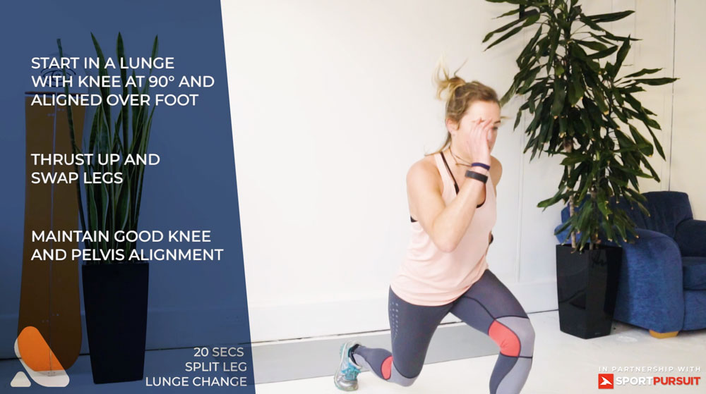 Get Ski Fit in 4 Weeks 💪 AtHome Ski Exercise Routine with Video