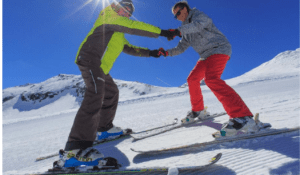 Ski lessons in Courchevel