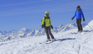 Private ski lessons Courchevel